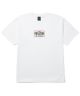 HUF x Thrasher License Plate T-Shirt. White.