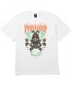 HUF x Thrasher Goat Luau T-Shirt. White.