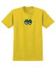 Krooked. Eyes T Shirt. Yellow/ Green.