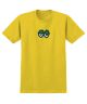 Krooked. Eyes T Shirt. Yellow/ Green.