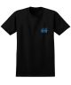 Krooked. Pocket Eyes Tee. Black / Blue.