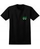 Krooked. Strait Eyes T-Shirt. Black/Green.