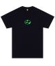 Limosine. Limo Logo T-Shirt. Black/Green.