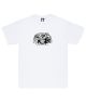 Limosine. Brain Collage T Shirt. White.