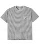 Polar. Stripe Pocket T-Shirt. Grey.