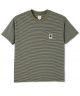 Polar. Stripe Pocket T-Shirt. Army Green.