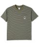 Polar. Stripe Pocket T-Shirt. Army Green.