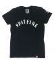 Spitfire. Old E Girls T Shirt. Black/White.