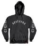 Spitfire. Old E Hoodie. Black/ White.