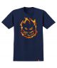 Spitfire. Youth 451 T Shirt. Navy/ Red.