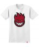 Spitfire. Big Head Fill T Shirt. White/ Red.