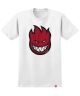 Spitfire. Big Head Fill T Shirt. White/ Red.