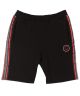 Spitfire. Bighead Circle Stripe Custom Sweatshorts. Black.