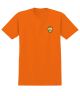 Spitfire. Lil Bighead Fill Tee. Orange with Yellow print.