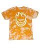 Spitfire. Bighead Tee. Orange Wash / White.