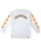 Spitfire. Old E Bighead Longsleeve Tee. White.