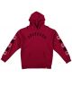 Spitfire. Old E Combo Youth Hoodie. Maroon.