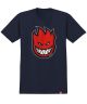 Spitfire. Bighead Youth T Shirt. Navy/ Red.