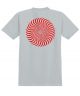 Spitfire. Classic Swirl Over T Shirt. Silver.