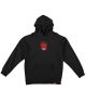 Spitfire. Bighead Fill Hoodie. Black/Red.