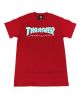 Thrasher. Outlined T Shirt. Red.