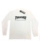Thrasher. Skate Mag Longsleeve Shirt. White.