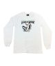 Thrasher. Tattoo Longsleeve T Shirt. White.