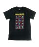 Thrasher. Blacklight T Shirt. Black.