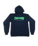 Thrasher. Outlined Hoodie. Navy.