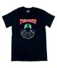 Thrasher. Doubles T Shirt. Black.