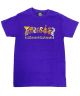 Thrasher. Fillmore T Shirt. Purple.