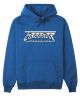 Thrasher. Future Logo Hoodie. Blue/White.