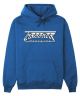 Thrasher. Future Logo Hoodie. Blue/White.