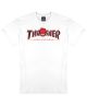 Thrasher x Spitfire. Big Head Outline T Shirt. White.