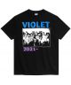 Violet! Skateboards. Posse Photo T-Shirt. Black.