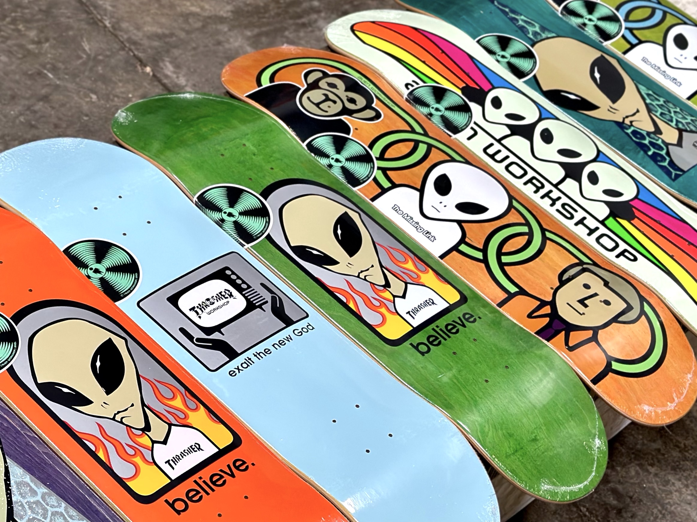 Alien Workshop Summer Decks in-store | online