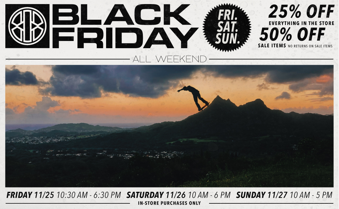 808 Skate Black Friday Weekend Sale 11/25/22 - 11/27/22