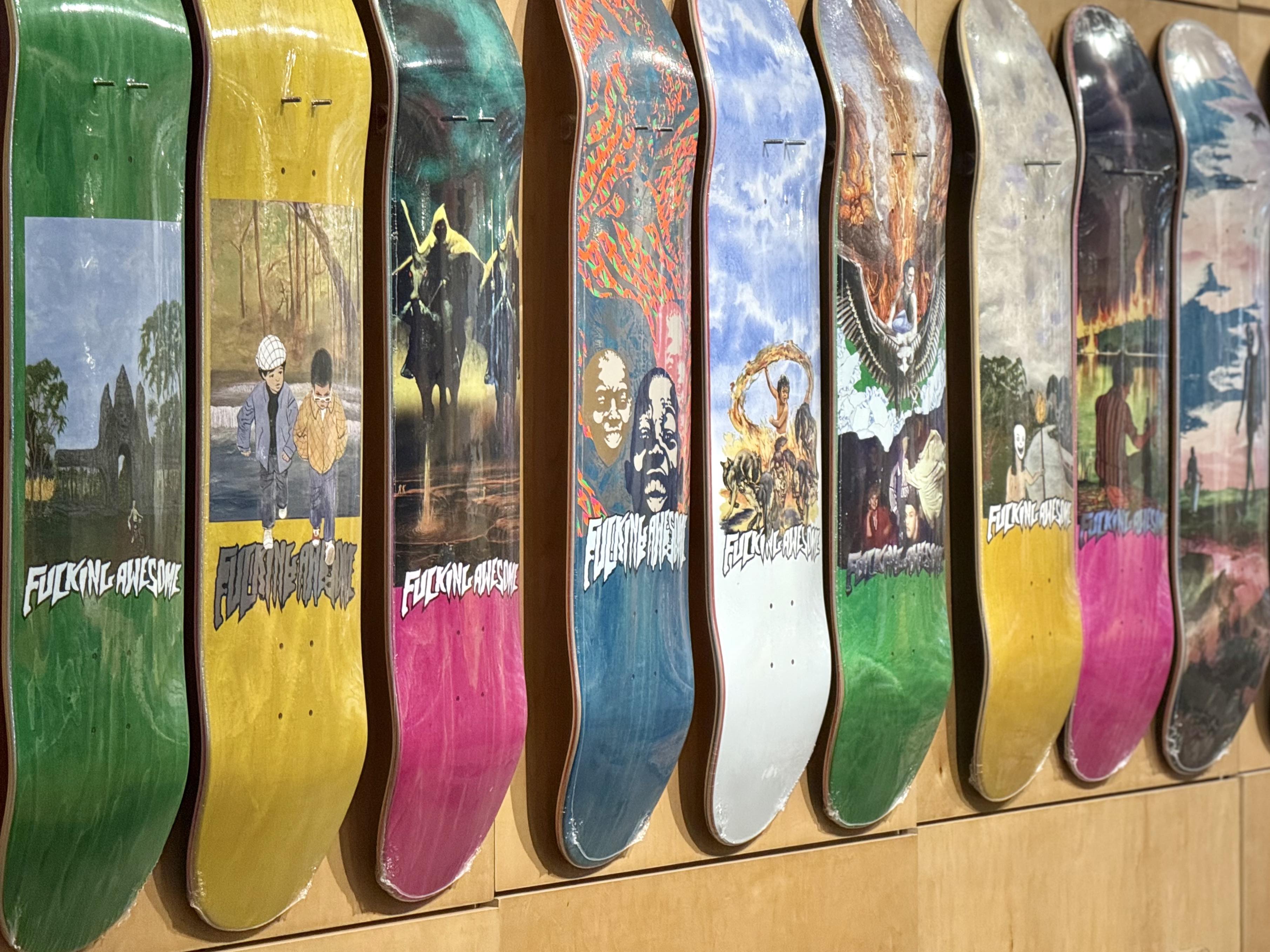 All new decks from Fucking Awesome now available in-store | online