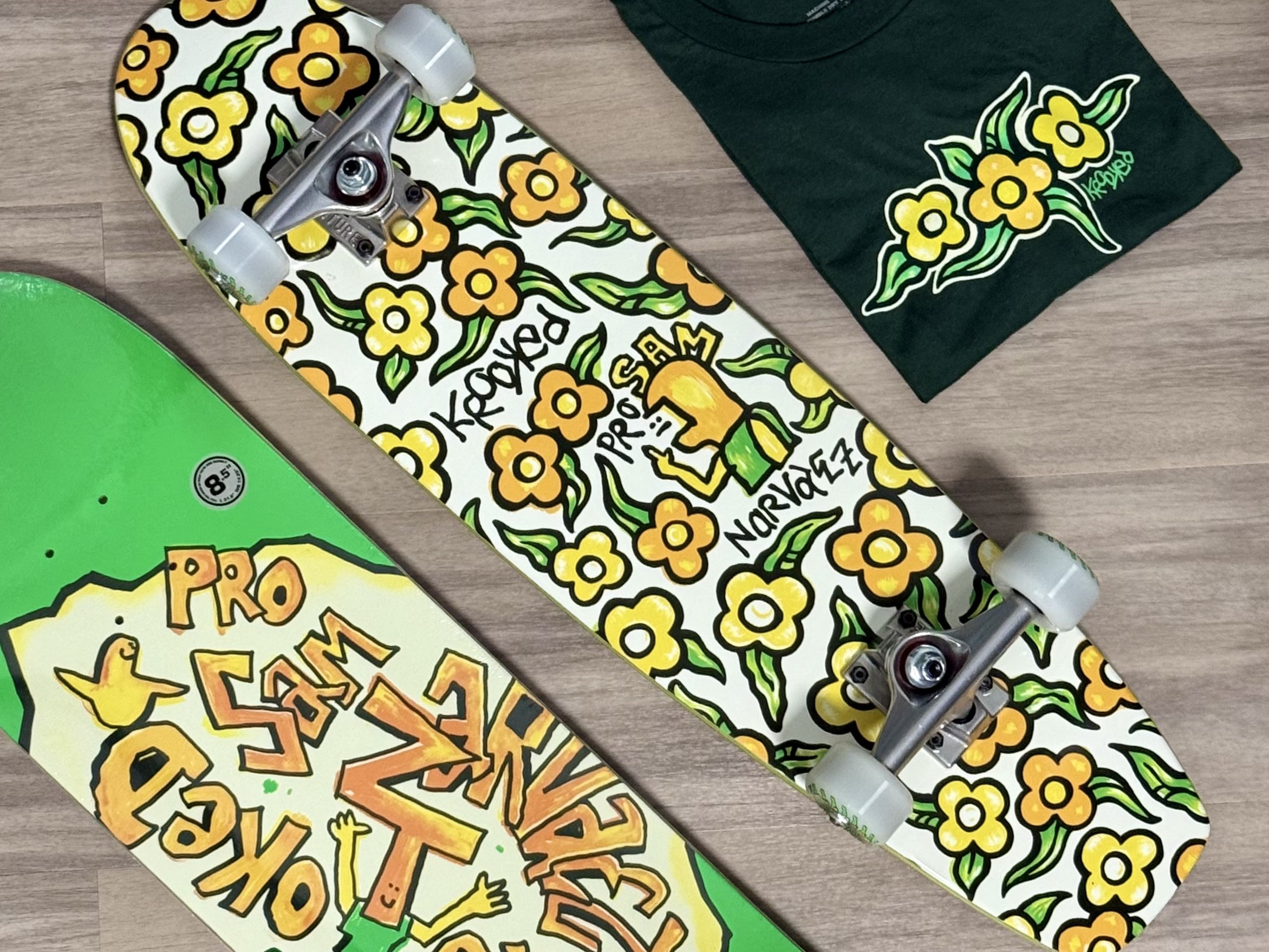 New Krooked Pro Sam Narvaez Boards & Zip Zinger in-store | online
