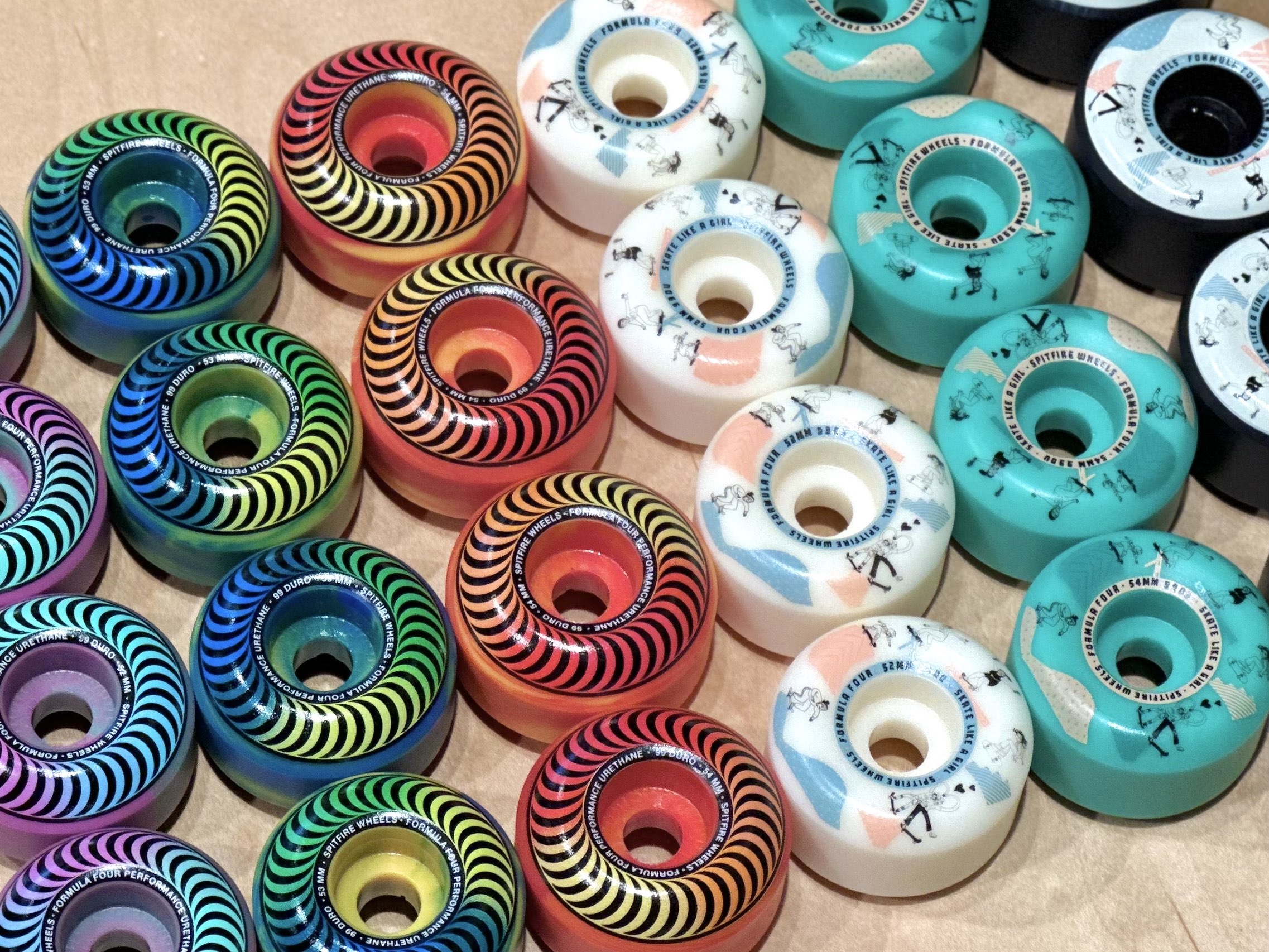 All new Spring 2023 Spitfire F4 Wheels in-store | online